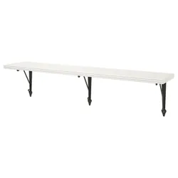 IKEA Полиця навісна BERGSHULT / KROKSHULT (ІКЕА БЕРГСХУЛЬТ / КРОКСГУЛЬТ) 593.260.54