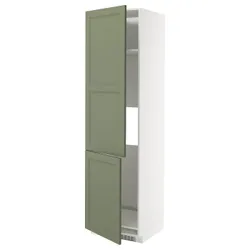 IKEA METOD(395.180.87) Sza wy n lod/zam 2drz, Biały/axstad gria -green