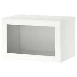 IKEA BESTÅ(694.249.97) шафа з дверима, білий / Оствік білий