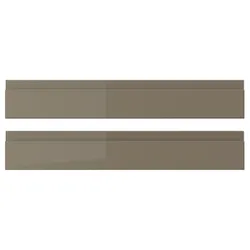 IKEA VOXTORP(105.817.72) передня ящик, Темно -сірий коричневий блиск