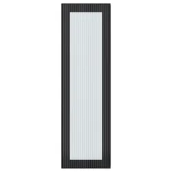 IKEA HEJSTA(905.266.30) скляні двері, антрацит/скло з малюнком