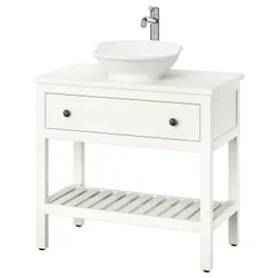 IKEA HEMNES / VÄSTERSJÖN(895.684.71) гардероб Відкрити с., білий