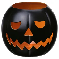 IKEA KUSTFYR(005.996.21) Власник свічок Tealight, чорний гарбуз