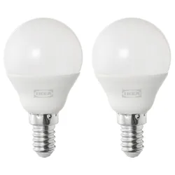 IKEA SOLHETTA(705.839.66) Світлодіодна лампочка E14 470 Люмен, Biel Tanning Ball