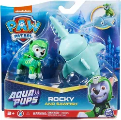 НАБІР PAW PATROL AQUA PUPS ФІГУРА КАМІНЬ + ПИЛА