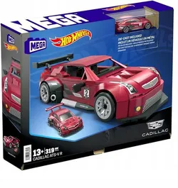 Колекційний набір автомобілів MEGA HOT WHEELS CADILLAC BLOCKS + машина HRY18