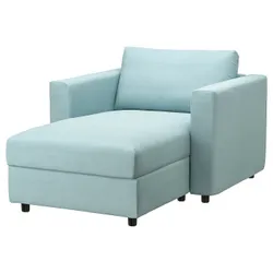 IKEA VIMLE (293.999.09) шезлонг, Саксемара світло-блакитна