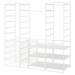 IKEA JONAXEL(892.976.63) комбінований гардероб, білий