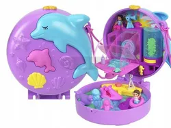 Ігровий набір для ляльок POLLY POCKET DOLPHIN AQUARIUM для дітей старше 4 років HWN96
