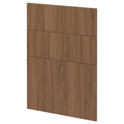 IKEA METOD(295.198.84) 3 фасади посудомийної машини, Тісторп імітація коричневого горіха