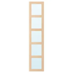 IKEA BERGSBO(995.007.82) Дзеркальні дверні петлі, Імітація білого дуба