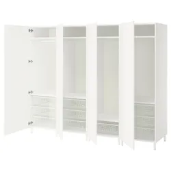 IKEA PLATSA(095.866.95) Комбінація гардеробу, Білий/Фоннес Білий