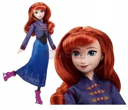 Крижане серце, лялька принцеси Анни, фігуристка, лялька на ковзанах JBG54