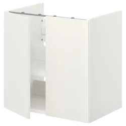 IKEA ENHET(193.224.30) умивальник з половиною /двер, білий