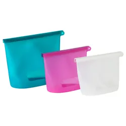 IKEA FILFISK(705.146.28) 3pcs струнні сумки, різнокольоровий