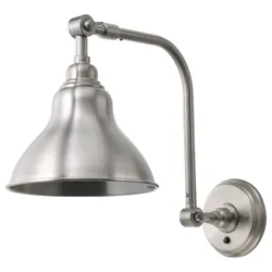 IKEA ANKARSPEL(604.943.53) настінний світильник стаціонарний монтаж, олов'яний ефект
