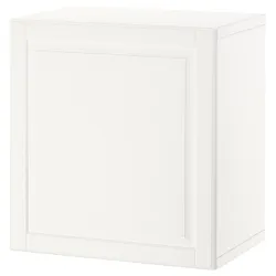 IKEA BESTÅ(194.250.08) шафа з дверима, білий / Смевикен білий