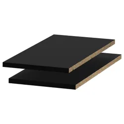 IKEA UTRUSTA(005.917.81) полиця, чорний сірий