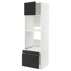 IKEA METOD / MAXIMERA(694.980.59) в sz n пиріг/п'ять др/2 szu, білий/матовий антрацит Nickebo