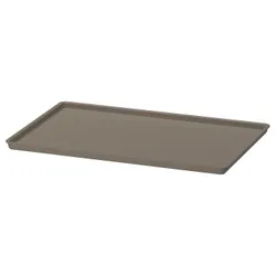 IKEA KUGGIS(205.862.41) кришка, Темно-сірий бісж