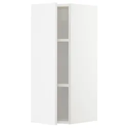 IKEA METOD(194.547.60) навісна шафа з полицями, білий / Ringhult білий
