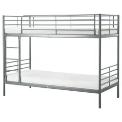 IKEA SVARTA (102.479.73) Ліжко, срібло