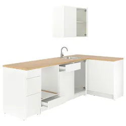 IKEA KNOXHULT(094.779.79) кутова кухня, білий