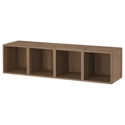 IKEA EKET(495.674.97) Поєднання підвісних шаф, горіх