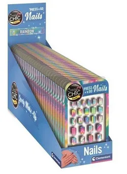 Божевільний шик. Райдужні кінчики нігтів