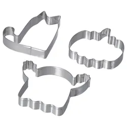 IKEA KUSTFYR(805.996.03) Форми cookie, 3 шт., Різні форми stal nieprzdz