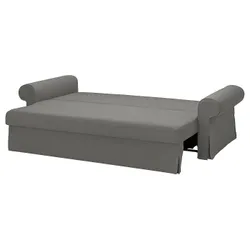IKEA VRETSTORP(294.912.48) 3-місний диван-ліжко, Хакебо темно-сірий