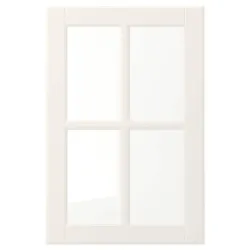IKEA BODBYN(704.850.46) скляні двері, вершковий
