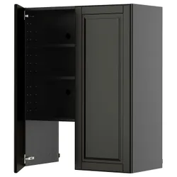 IKEA METOD(695.884.46) Капот -up шафа з полицею/дверима, Чорна Чорна