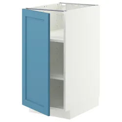 IKEA METOD(996.018.37) ST/полиці, Biały/Lerhyttan Blue