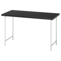 IKEA LAGKAPTEN / SPÄND(395.636.35) стіл, Czarnobrąz/білий