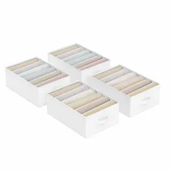 Набір із 4 організаторів із білими перегородками