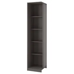 IKEA PAX(205.151.21) кутова надставка 4 полиці, темно-сірий