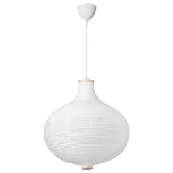 IKEA RISBYN / HAVSDJUP(296.110.81) підвісна лампа, цибуля -форма/біла