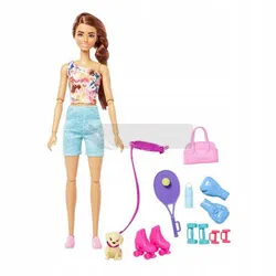 Набір ляльок Barbie Relax Fitness з собакою HKT91