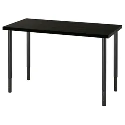 IKEA LAGKAPTEN / OLOV(794.170.29) стіл, Czarnybrowz/чорний
