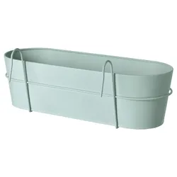 IKEA VITLÖK(305.847.55) Коробка з ручкою, всередину/на відкритому повітрі/бірюза