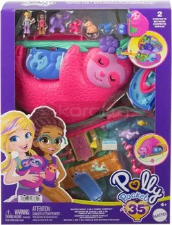 Ігровий набір для ляльки Polly Pocket "Гаманець-лінивець" HRD40