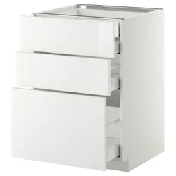 IKEA METOD / MAXIMERA(799.116.85) sz stj 3fr / 2n / wed / w szu, білий / Ringhult білий