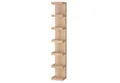 IKEA ЛАКК LACK Настінна полиця, дуб білий, 30x190 см (604.305.92)