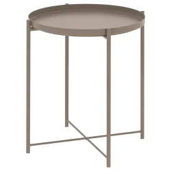 IKEA GLADOM Журнальний столик з підносом, темно-сіро-бежевий (305.137.63)