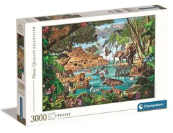 Пазл 3000 HQ Африканський водопій
