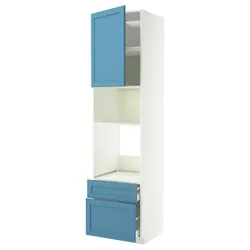 IKEA METOD / MAXIMERA(796.007.06) W пиріг/mikr z drz/2 смоктати, Biały/Lerhyttan Blue