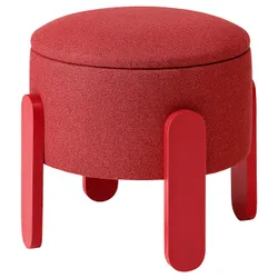 IKEA FÖRLUNDA(405.702.44) пуф, з контейнером/червоним тонером