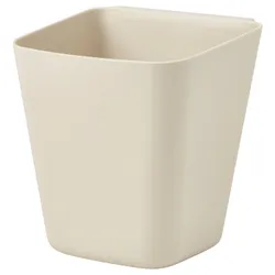 IKEA SUNNERSTA(106.060.65) контейнер, бежевий