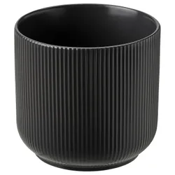 IKEA GRADVIS (504.947.92) Кришка для квіткового горщика, вхід/вихід чорний
